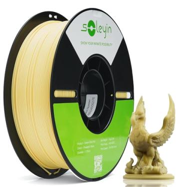 Imagem de Creality Filamento de impressora 3D colorido Soleyin Ultra PLA 1,75 mm, 300 mm/s Precisão de alta velocidade +/- 0,02 mm, resfriamento e modelagem rápidos, carretel de 1 kg (1 kg) (amarelo abacaxi)