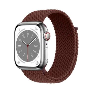 Imagem de Pulseira Trançada Solo Loop Para Apple Watch De 40mm 41mm 42mm 44mm 45