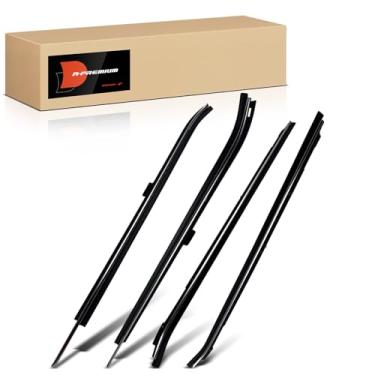 Imagem de A-Premium Kit de decapagem de acabamento de janela de 4 peças compatível com Chevrolet Impala 1980-1985, Caprice 1980-1990 e Oldsmobile 98 1980-1984, Delta 88, Custom Cruiser & Pontiac Parisienne