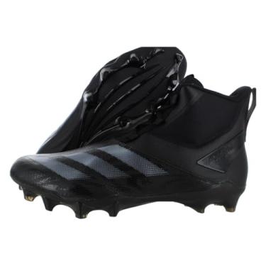 Imagem de adidas Tênis de futebol americano unissex adulto Adizero Chaos, Preto (Jet Black/Core Black/Charcoal, 14 Women/13.5 Men