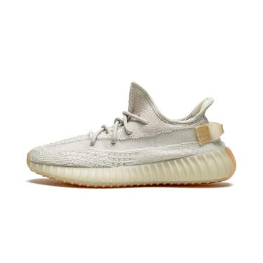Imagem de adidas Tênis masculino Yeezy Boost 350 V2 GY3438, Luz/Luz, 10