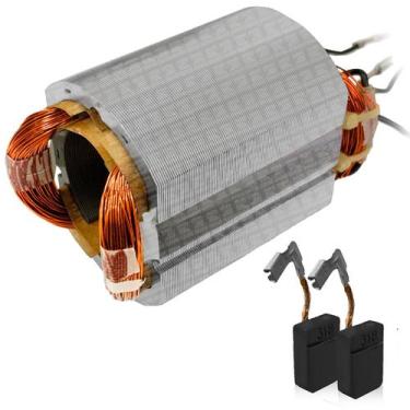 Imagem de Bobina Escova De Carvão Para Lixadeira Esmerilhadeira Makita 9557 9556