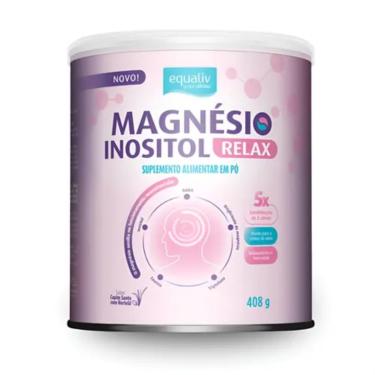 Imagem de Magnésio Inositol Relax Equaliv 408g, Capim Santo com Hortelã