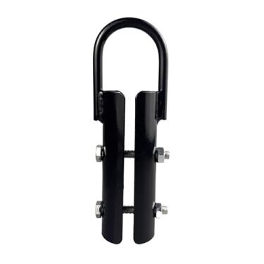 Imagem de Laxmedi Braçadeira de corda de escalada de 3,8 cm, ganchos de extremidade de corda, acessório de equipamento de treino, conector de polia para escalada, garagem, academia, equipamentos de fitness