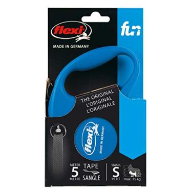 Imagem de Flexi Guia Retratil Flexi Fun Fita P 5M - Azul