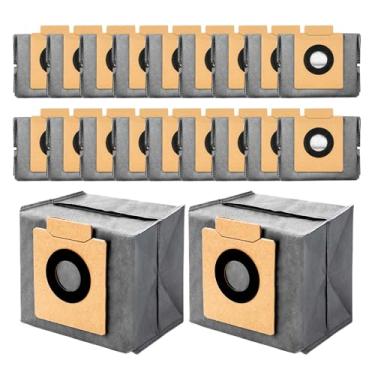 Imagem de ATXKXE Sacos de pó X10 para aspirador de pó Omni Eufy X10 Pro e X8 Pro com estação autovazia, sacos de reposição de 4 camadas, pacote com 20