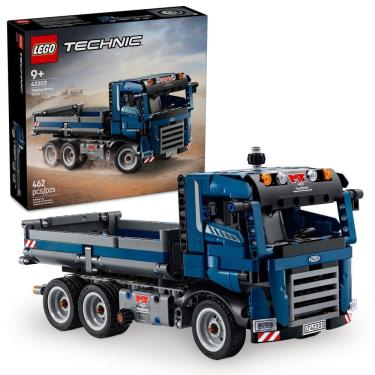 Imagem de Brinquedo de construção LEGO Technic Tipping Dump Truck 42203