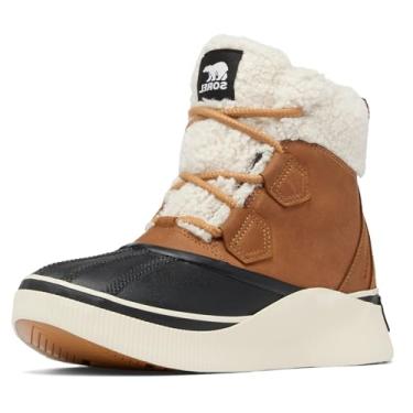 Imagem de Sorel Bota de neve feminina Out N About Iv Chillz impermeável, Taffy/preto, 36