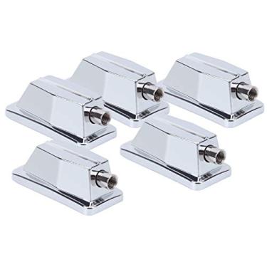 Imagem de RiToEasysports Conjunto de Gancho de Garra de Tambor Tratado Com Cromato, Acessórios de Tambor de 5 Peças para Bateristas