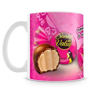 Imagem de Caneca de Cerâmica Chocolate Sonho de Valsa - 325ml - Amo Canecas