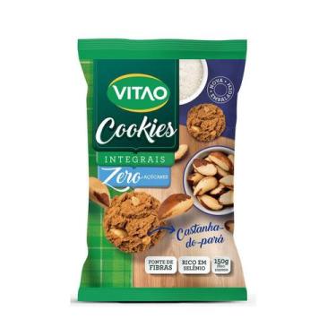 Imagem de Cookie Zero Castanha do Pará display com 8 un. de 150g - Vitao 66