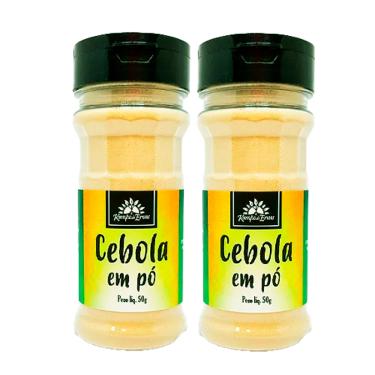Imagem de Kit 2X: Cebola em Pó Tempero Kampo de Ervas 50g