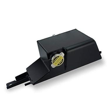 Imagem de Heinmo Reservatório de tanque de resfriamento de expansão de água do radiador de alumínio para carro compatível com GTR R35 GT-R35 VR38DETT Can 2009-2015 2016 2017 2018