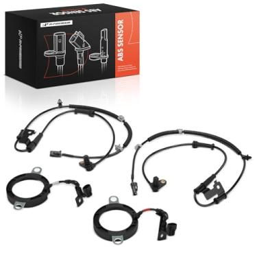 Imagem de A-Premium Sensor de velocidade da roda ABS dianteiro e traseiro 4 peças compatível com modelos Kia - Sorento 2011, AWD