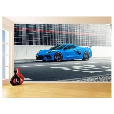 Imagem de Papel De Parede Carro Corvette Chevrolet Chevy 3,5M Car57 - Você Decor