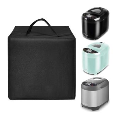 Imagem de Capa para máquina de fazer pão para Elite Gourmet EBM8103B/ EBM8103M/EBM8103SS Capa protetora de nylon resistente ao calor para máquina de fazer pão e misturador de massa, 900 g (preto)