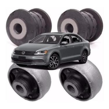 Imagem de Kit Buchas Bandejas Balanças Dianteira Jetta 2013 Ate 2016 - Grazzimet