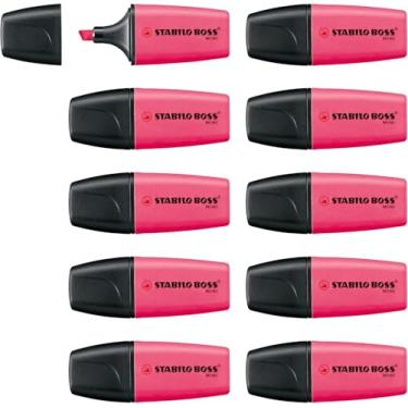 Imagem de Marca Texto - STABILO BOSS ORIGINAL Mini – Caixa com 10 unidades – Rosa