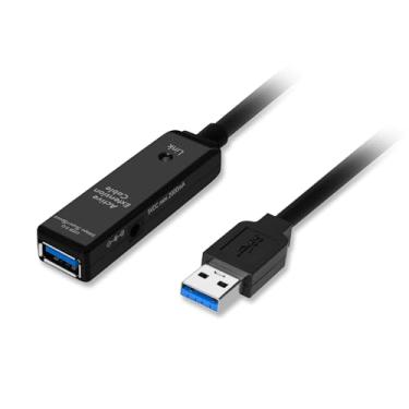 Imagem de SIIG JUCB0711S1 Cabo repetidor ativo USB 3.0 – 15 m – Preto
