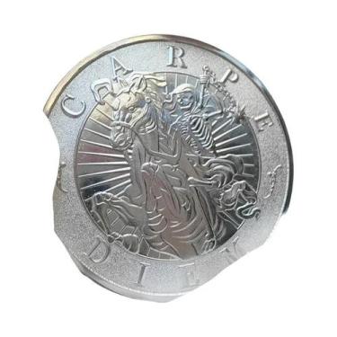 Imagem de moeda de lembrança mori memento desafio eua moeda de coleção HoboNicke