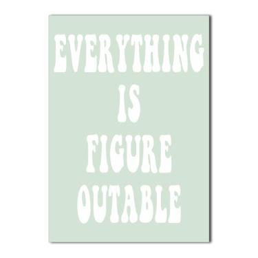 Imagem de Arte de parede motivacional, pôster de citações inspiradoras, impressão de afirmação positiva, decoração de escritório minimalista estética, pôster de parede de incentivo para quarto, sala de aula