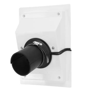 Imagem de Greensen Cobertura de Parede para HVAC e Kit de Cobertura para Linha de Tubulação, Manga de Parede de Plástico Com Junta Macia para Sistemas de Bomba de Calor Split Sem Dutos (WHITE)