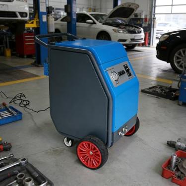 Imagem de Máquina industrial de limpeza de gelo seco - Blaster pneumático móvel com alça de pressão e controle de pressão, adequado para manutenção de oficinas, cuidados com moldes e componentes automotivos