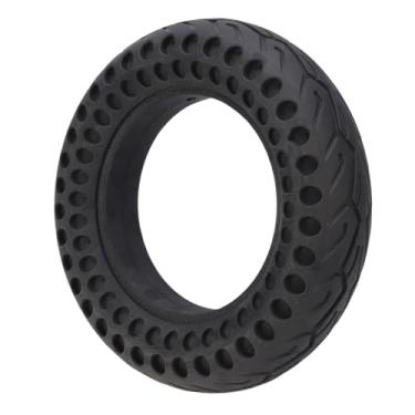 Imagem de RiToEasysports Pneus de Scooter, Borracha 10x2.5 Slot 36 Redondo Meio Furo de Acesso Scooter Elétrico Fora da Estrada Pneu Sólido para Bicicleta Elétrica