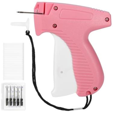 Imagem de Pistola de etiquetagem para roupas 【Não é uma pistola de costura】 Pistola de etiqueta de varejo para etiquetadora de roupas, kit de pistola de fixação de etiqueta de preço com 6 agulhas, 1008 peças de