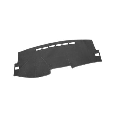 Imagem de A ABSOPRO Capa de painel de carro cinza poliéster antiderrapante tapete protetor à prova de sol para Toyota Corolla 2009 2010 2011 2012 2013 item de substituição