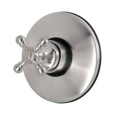 Imagem de Kingston Brass Controle de volume vintage KB3008BX, 13 cm, níquel escovado