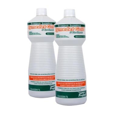 Imagem de Kit 2 Detergente Enzimático Zymedet Gold, 5 Enzimas, 2L, para Limpeza de Instrumentais Médicos, Odontológicos e Veterinários