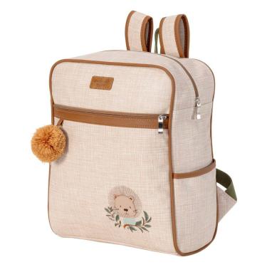 Imagem de Mochila Maternidade Leão - Bege - Batistela Baby