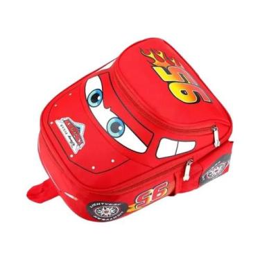 Imagem de Mochila Infantil Grande Capacidade Impermeável Disney 3D Carro Present