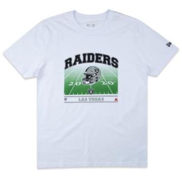 Imagem de Camiseta New Era Regular NFL Las Vegas Raiders Fan Masculino-Masculino