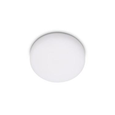 Imagem de Kit 5 Painel LED Frameless Embutir 18W Redondo - TASCHIBRA, Luz Quente