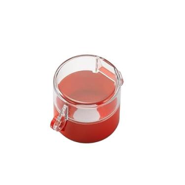 Imagem de DFAMIN 5 conjuntos de capa protetora de botão de parada de emergência, interruptor que evita mau funcionamento, assento protetor de cabeça de cogumelo de emergência amarelo de 22 mm (55 x 55 mm - 02,