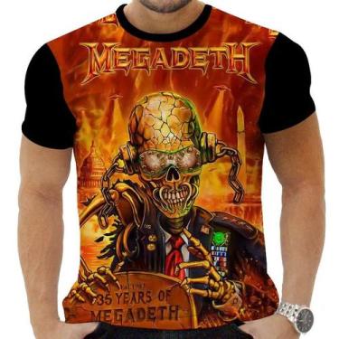 Imagem de Camiseta Camisa Personalizada Rock Metal Megadeth 14 - OBDS, INF 14