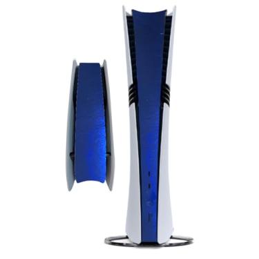 Imagem de Adesivos de proteção para console PlayStation 5 Pro - Acessórios de jogos para PS5 Pro (azul)