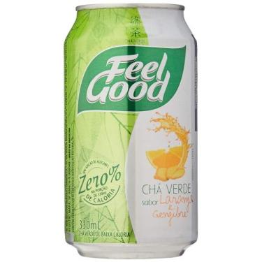 Imagem de Chá Verde Laranja e Gengibre Feel Good Lata 330ml