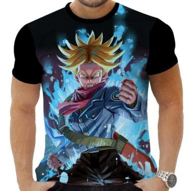 Imagem de Camiseta Camisa Personalizada Anime Clássico Dragon Ball Trunks 01 - Z