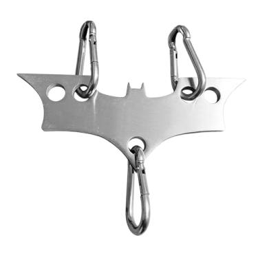 Imagem de Generic Placa Adaptadora de Polia Dupla para Polia Simples Reforçada para Máquinas de Cabo em Treinos Domésticos na Academia, com Fivela de Cabaça