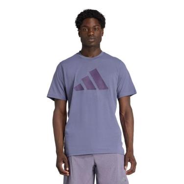 Imagem de Camiseta Adidas Treino Manga Curta Logo Masculina-Masculino