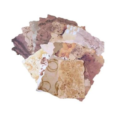 Imagem de 24 Folhas De Papel Para Scrapbook Para Diários, Álbuns De Fotos E Deco