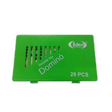 Imagem de Jogo De Dominó Profissional Estojo Com 28 Peças