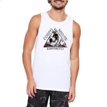 Imagem de Camiseta Regata Jiu-Jitsu Corpo Mente Espirito - Alearts, GG