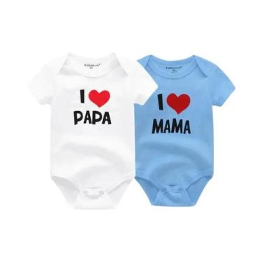 Imagem de Conjunto De Bodies Para Bebês Recém-Nascidos, 100% Algodão, Quatro Est