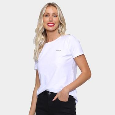 Imagem de Camiseta Calvin Klein Casual Feminina-Feminino