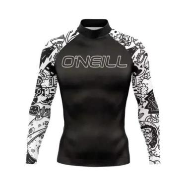 Imagem de Camisa De Surf Masculina De Manga Longa, Rashguard Com Proteção UV, Ro