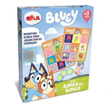 Imagem de Jogo Bingo Da Bingo Bluey Brinquedo Infantil Elka
